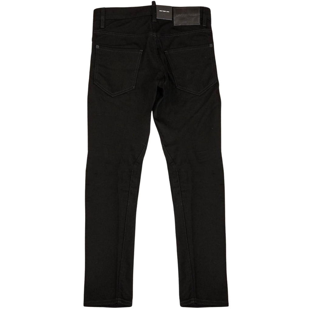 DSQUARED2 S71LB1082 S30564 SEXY TWIST JEANS 900 BLACK JEANS Mens 48