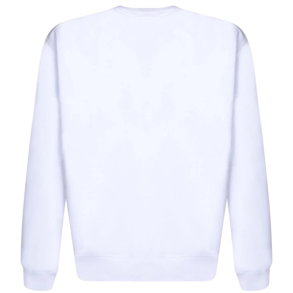 Dsquared2 Small Block Logo White Sweatshirt M