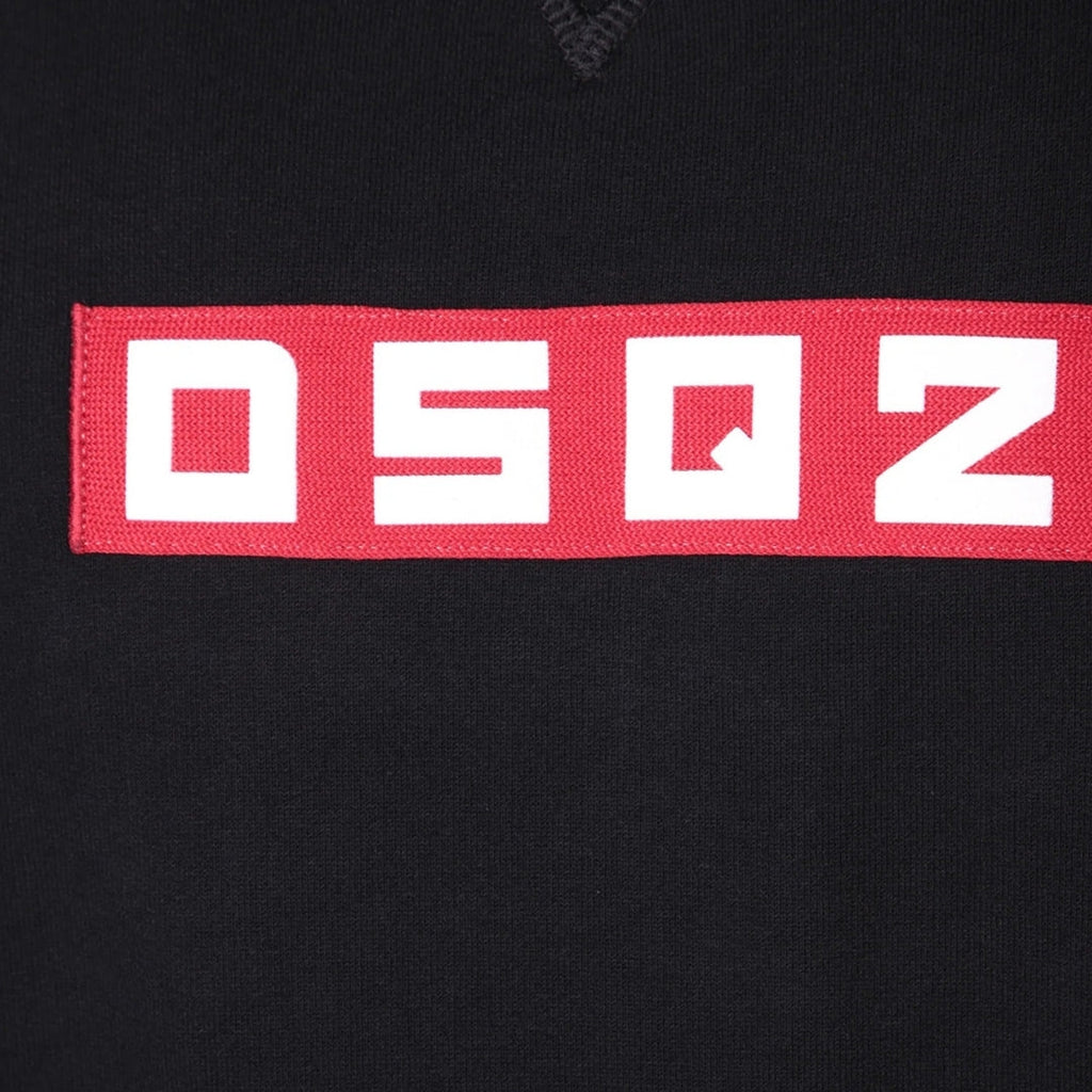 Dsquared2 Small Block Logo Black Sweatshirt M