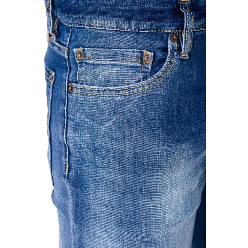 DSQUARED2 SLIM CROPPED JEAN S74LB0967 S30664 470 NAVY BLUE JEANS Mens 46