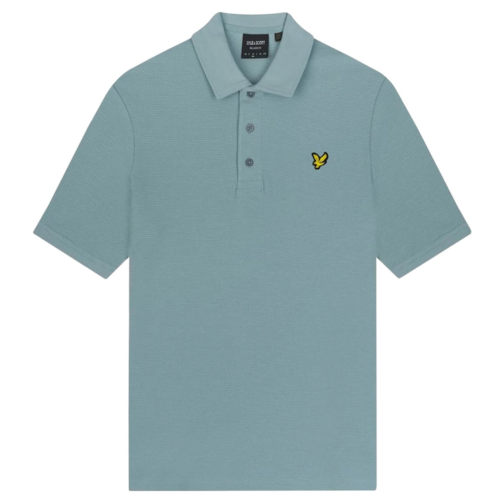 Lyle & Scott Slate Blue Milano Polo Shirt S