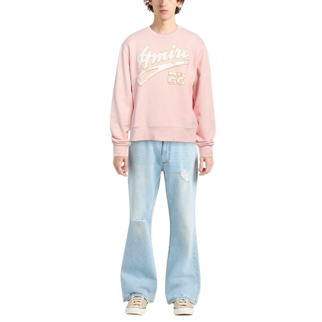 Amiri 22 Design Pink Sweatshirt M