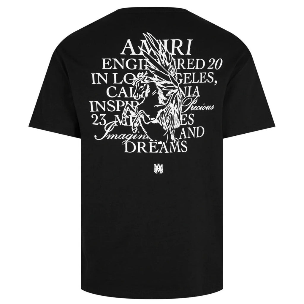 Amiri Precious Memories Logo Black T-Shirt S