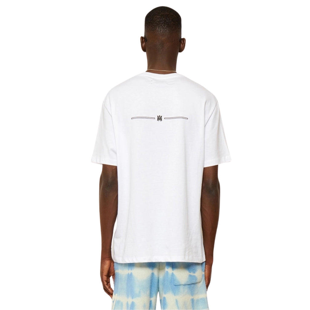 AMIRI AMIRI MA BAR CLUB TEE SS23MJL001 100 White T-Shirt M