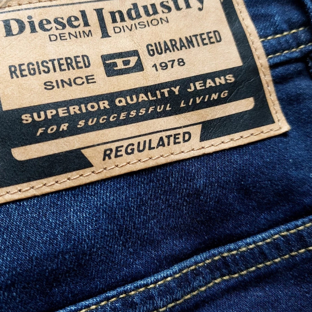 Diesel Safado-X Straight Fit Medium Blue Denim Jeans W29 L32 / 32L