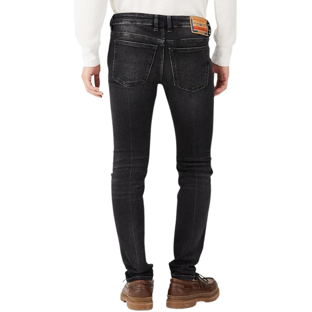 Diesel 1979 Sleenker Black Faded Denim Jeans W27 L30 / 30L