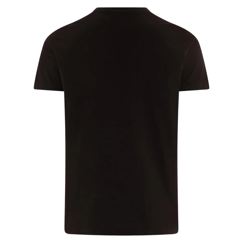 Diesel Large Block D Logo Black T-Shirt XXS