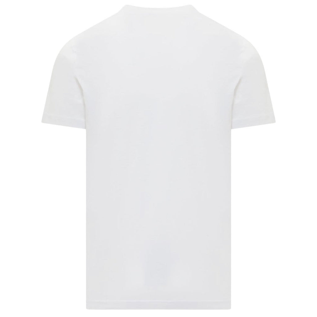 Diesel Pixel Logo White T-Shirt S