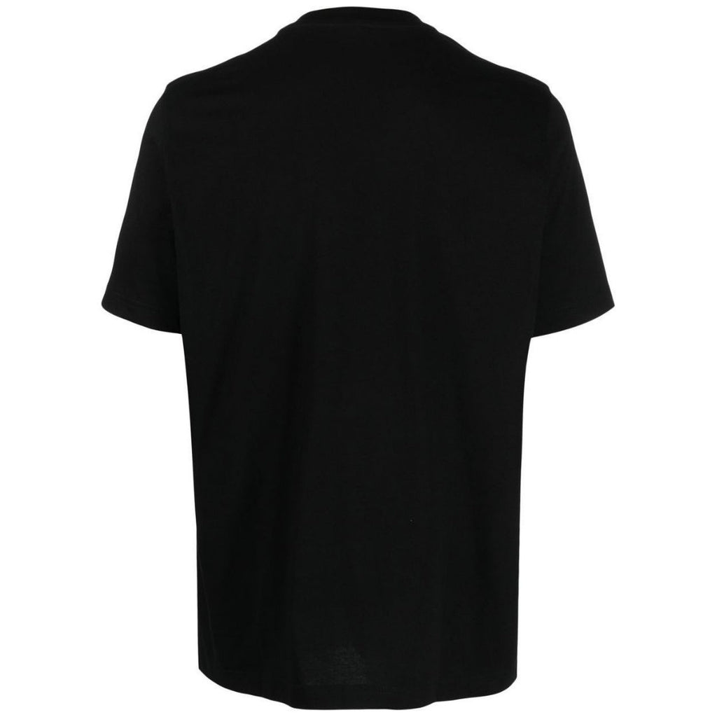 Diesel Blurred Denim Division Logo Black T-Shirt S