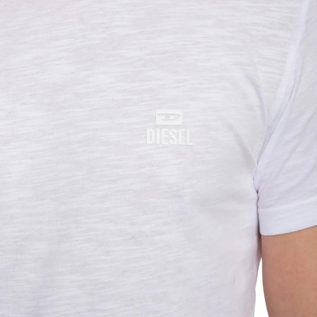 Diesel Tonal Logo White T-Shirt S