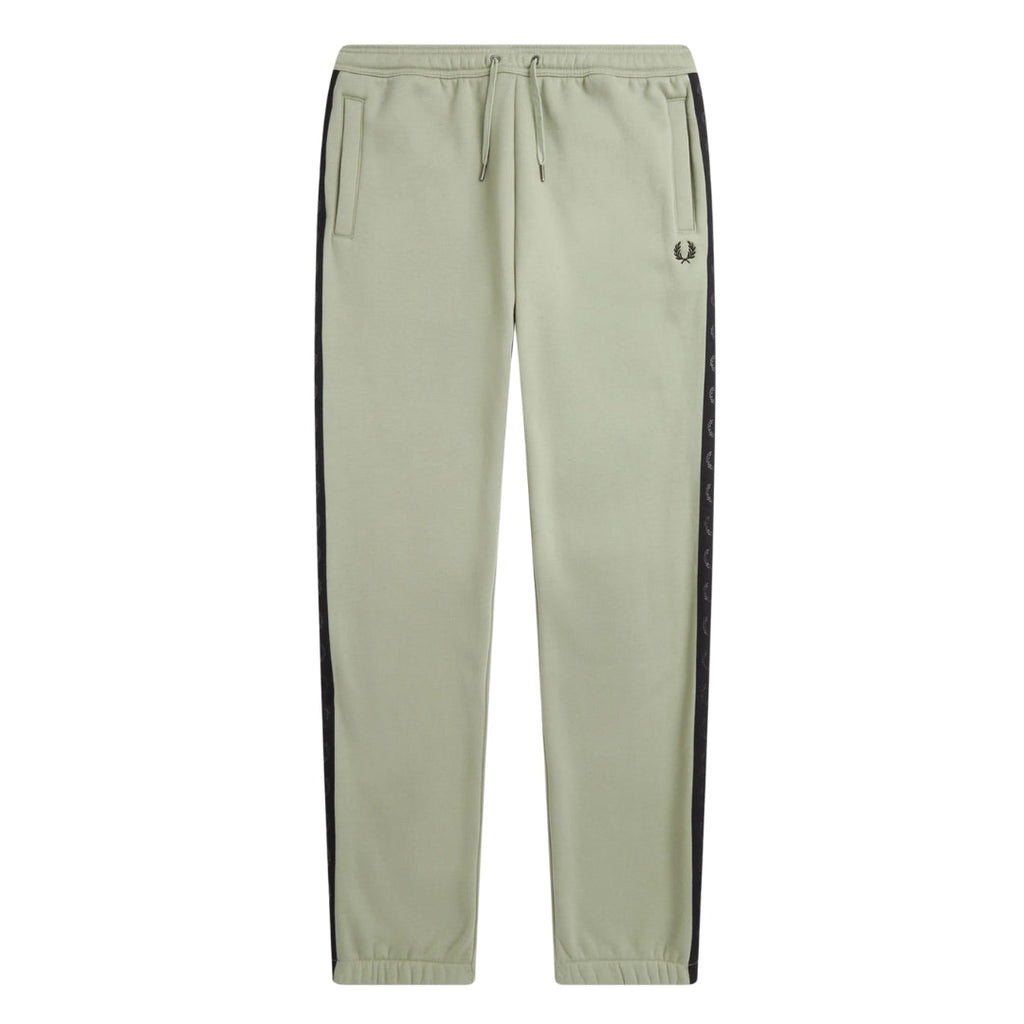 FRED PERRY T5513 M37 SEAGRASS (Green) EMBOSSED LAUREL WREATH TAPED SWEATPANTS M