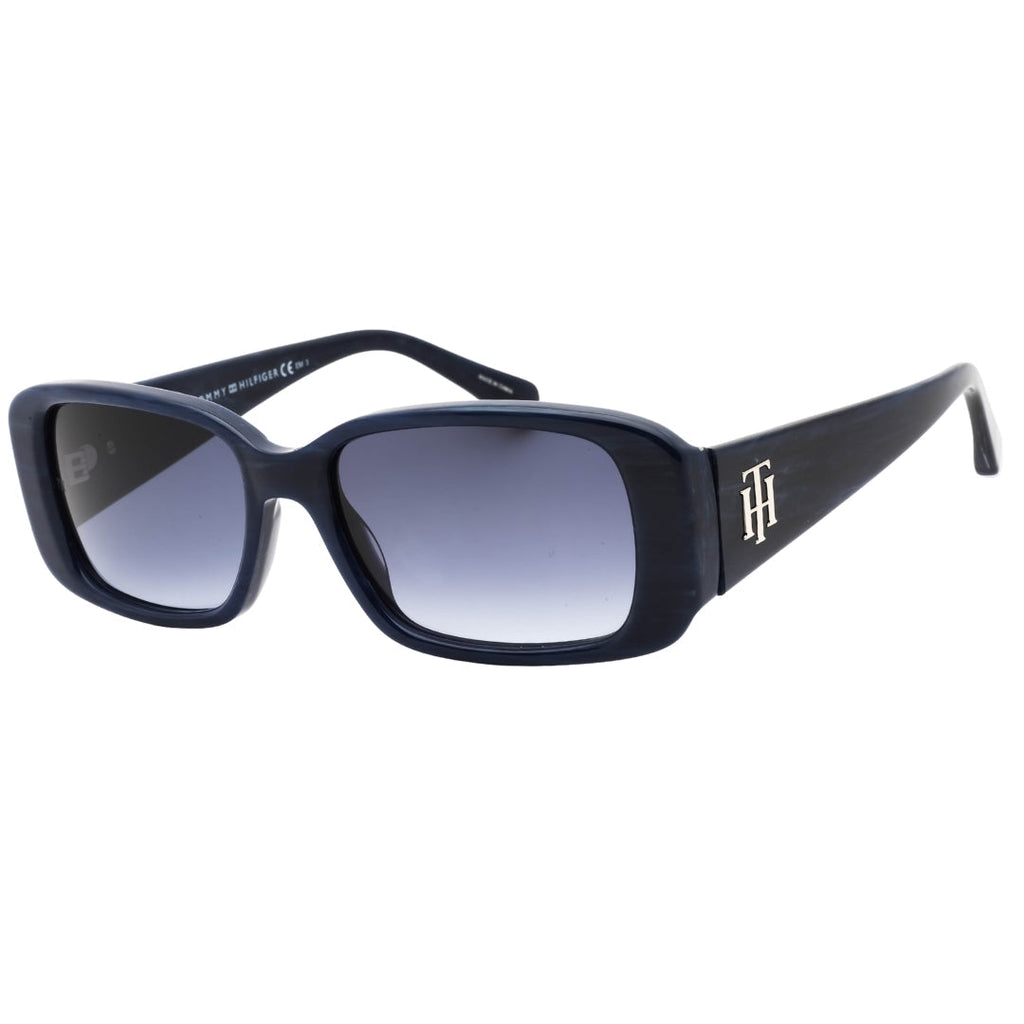 Tommy Hilfiger Dark Blue SF Lens Marble Blue Sunglasses One Size