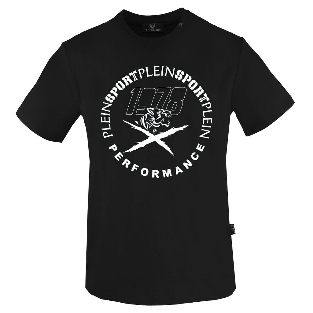 Plein Sport Large Performance Logo Black T-Shirt S