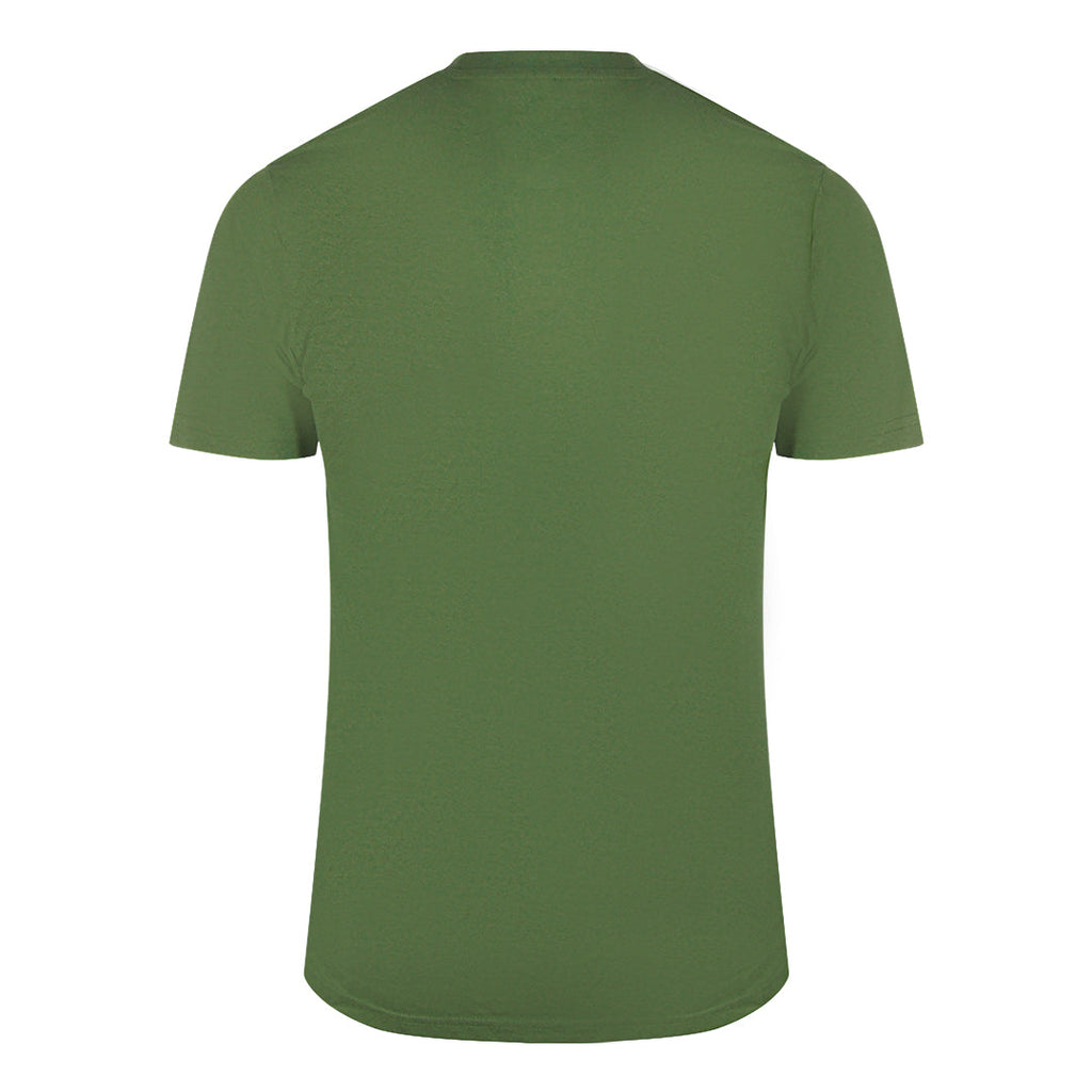 Cavalli Class Txt61C Jd060 04050 Military Green T-Shirt Mens M