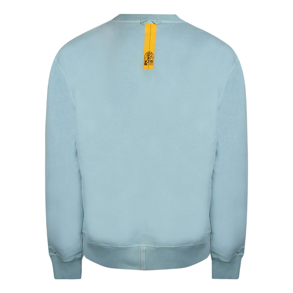 Parajumpers Rescue Logo Light Blue Sweatshirt L