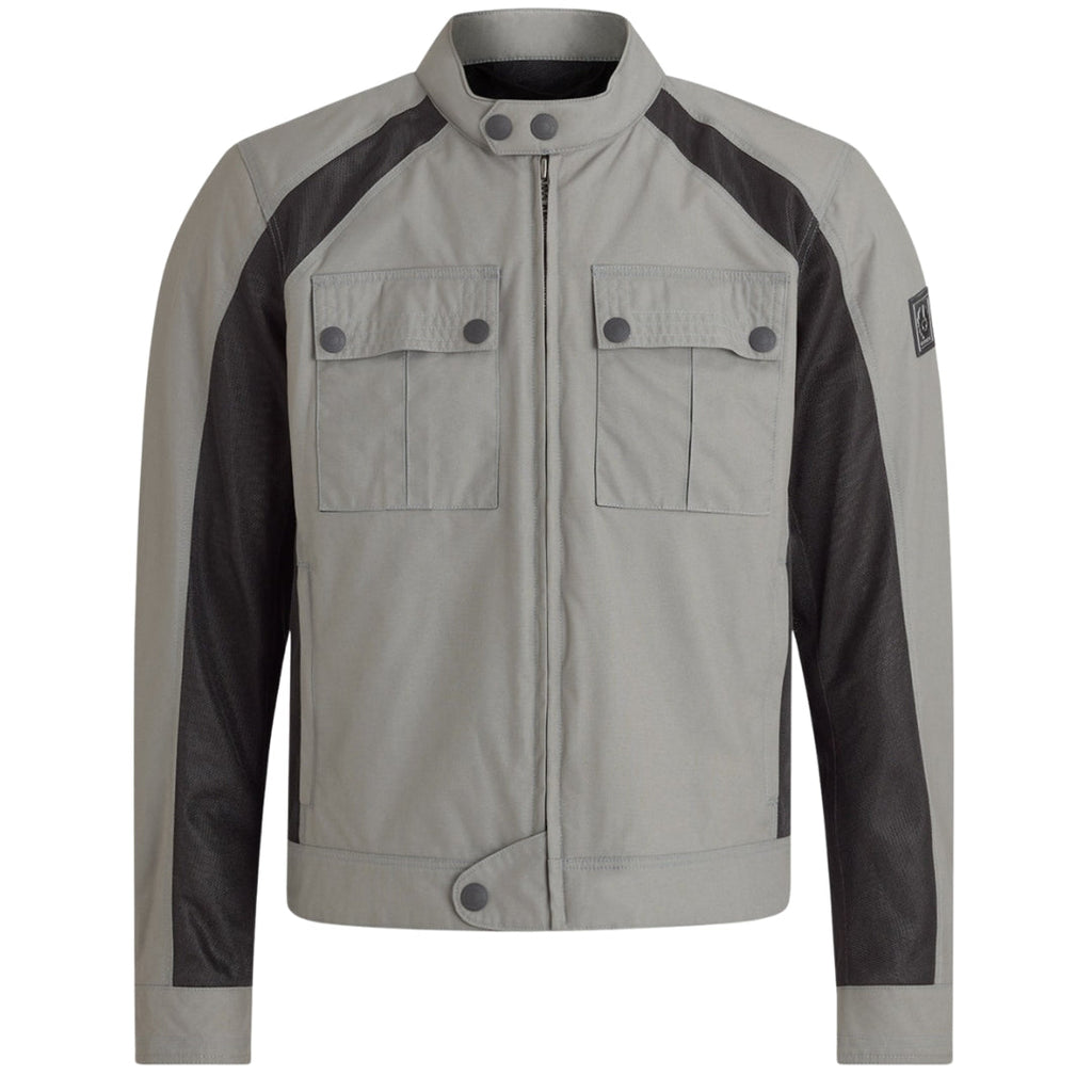 Belstaff Temple Granite Grey Motorcycle Jacket S