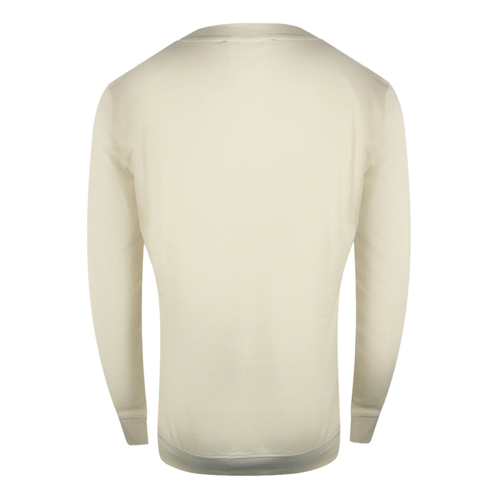 Cavalli Class Txt66A Cf050 03528 Beige Sand Round Neck Sweatshirt Mens - Style Centre Wholesale
