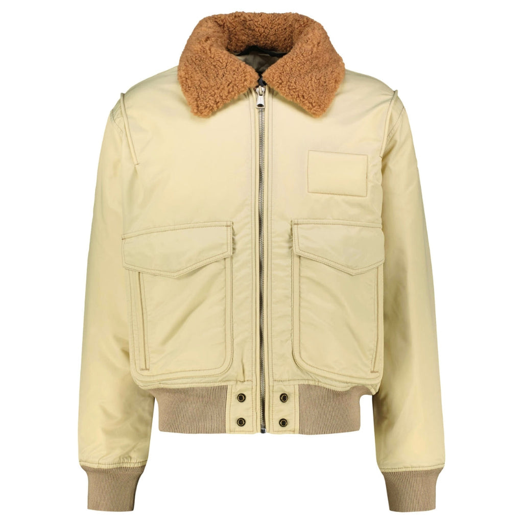 Diesel W-Carlo-NW Tidal Foam Cream Jacket  W-CARLO-NW GIACCA A070240KAUX 1AE - Style Centre Wholesale