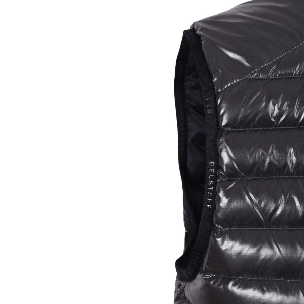 Belstaff Airframe Black Gilet Down Filled Jacket - Style Centre Wholesale