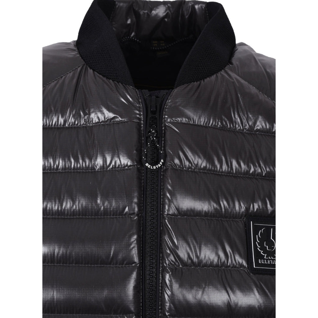 Belstaff Airframe Black Gilet Down Filled Jacket - Style Centre Wholesale