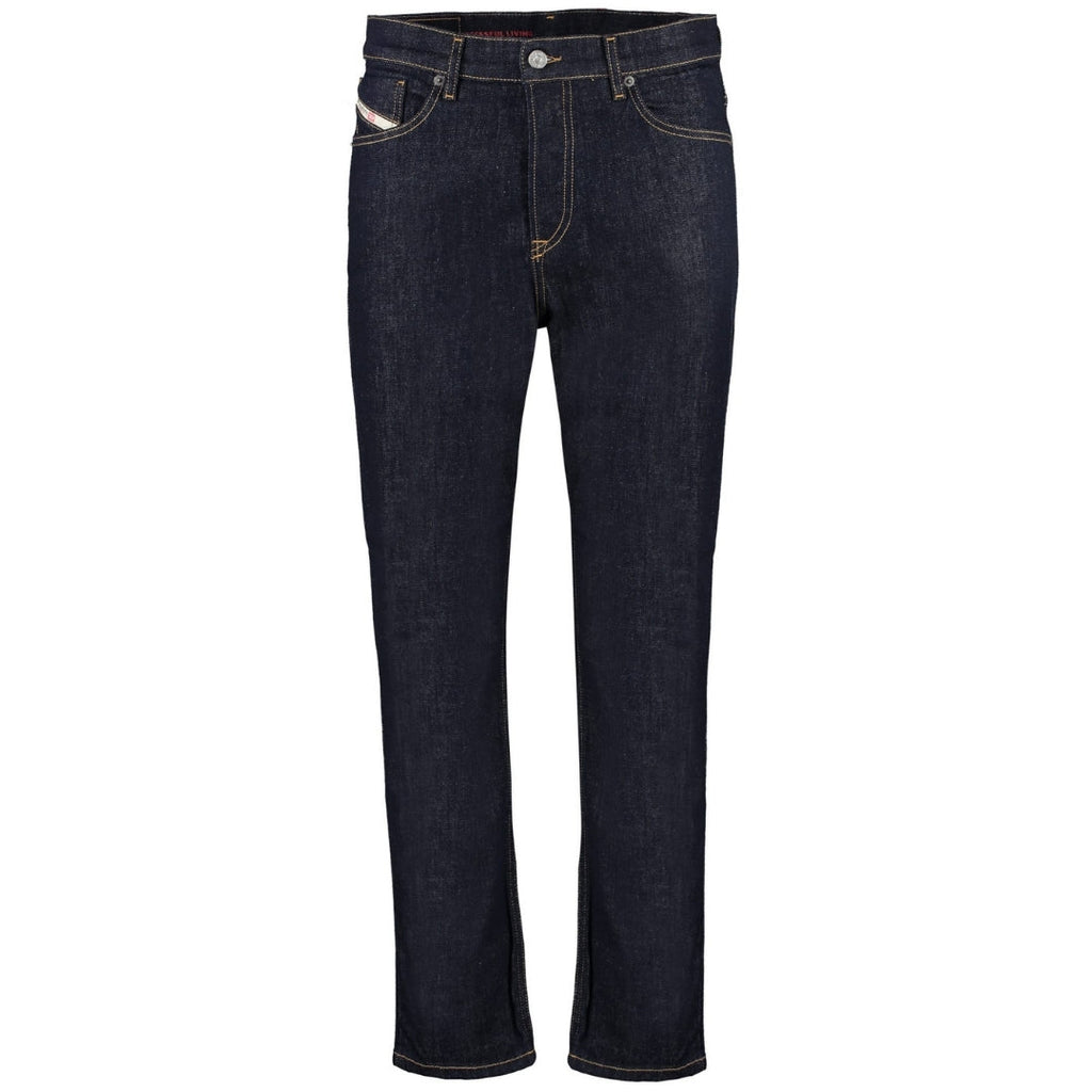 Diesel D Fining Tapered Dark Blue Denim Jeans - Style Centre Wholesale