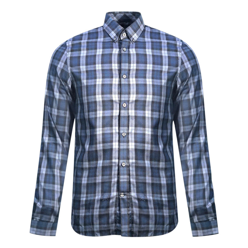 Fred Perry Black Long Sleeve Shirt - Style Centre Wholesale