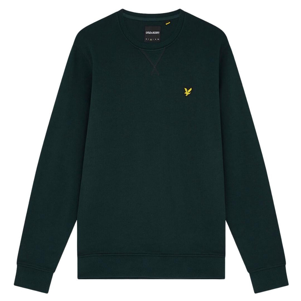 Lyle Scott Branded Dark Green Pull Over Jumper - Style Centre Wholesale