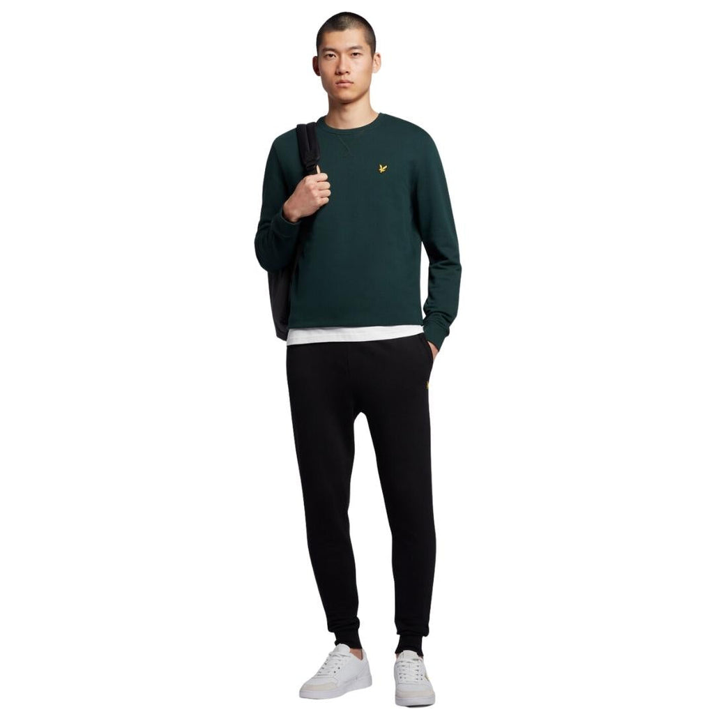 Lyle Scott Branded Dark Green Pull Over Jumper - Style Centre Wholesale