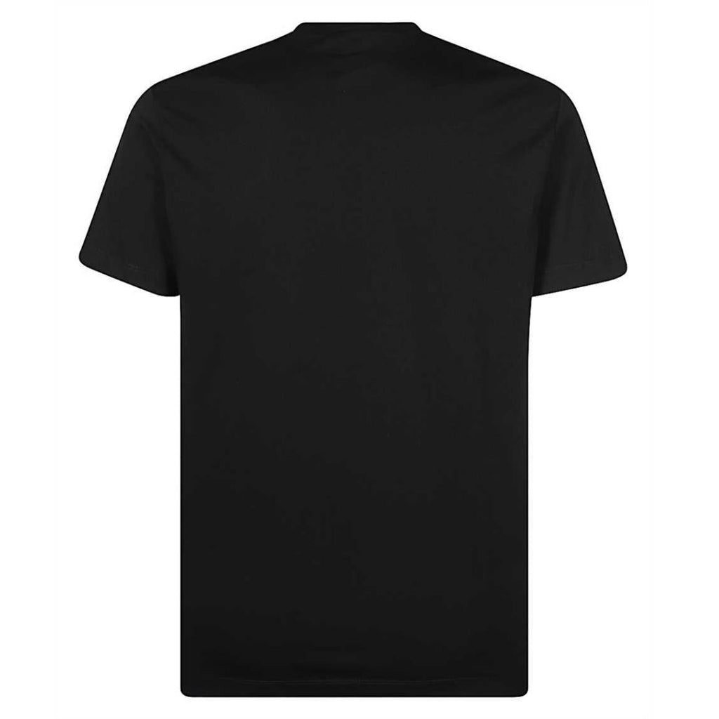 Dsquared2 Techno Maple Leaf Oversize Black T Shirt - Nova Clothing