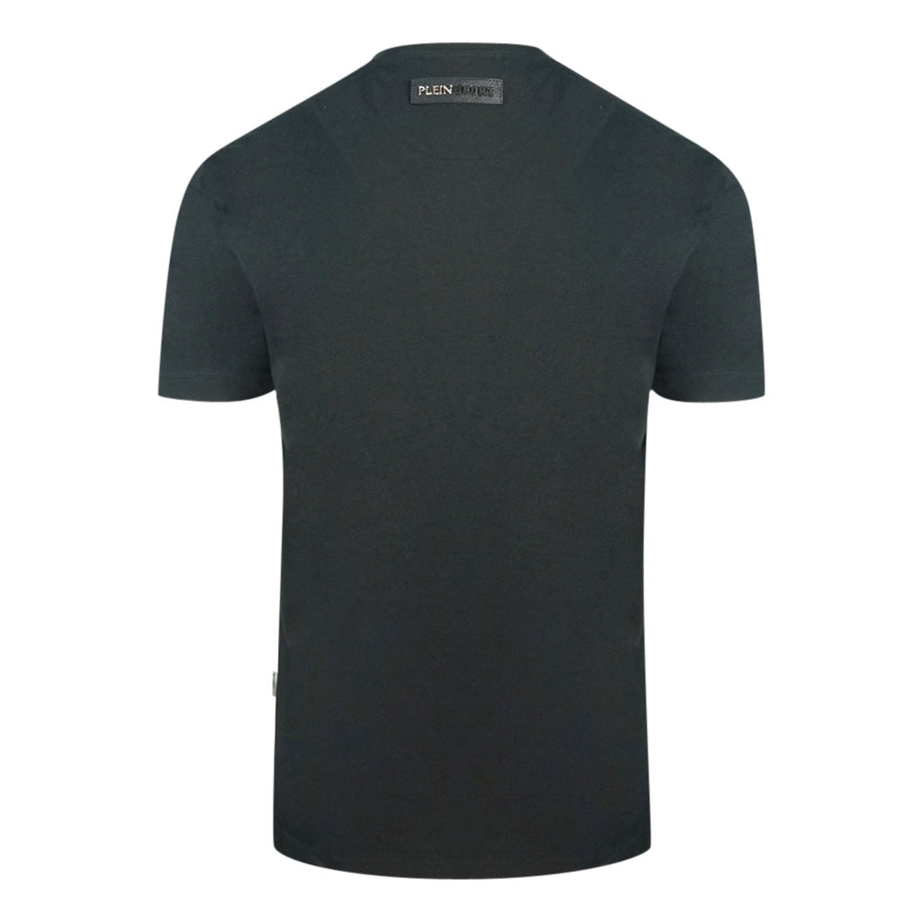 Plein Sport Bold Branded Logo Black T-Shirt S