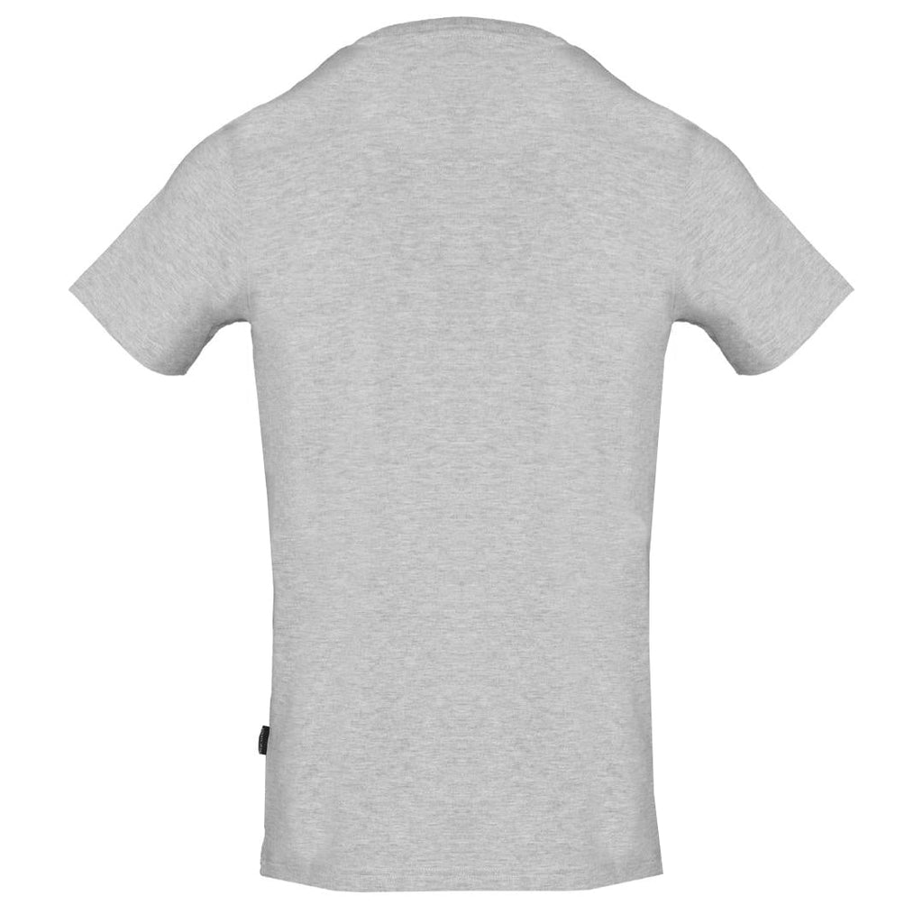 Aquascutum Layered Logo Grey T-Shirt - Nova Clothing
