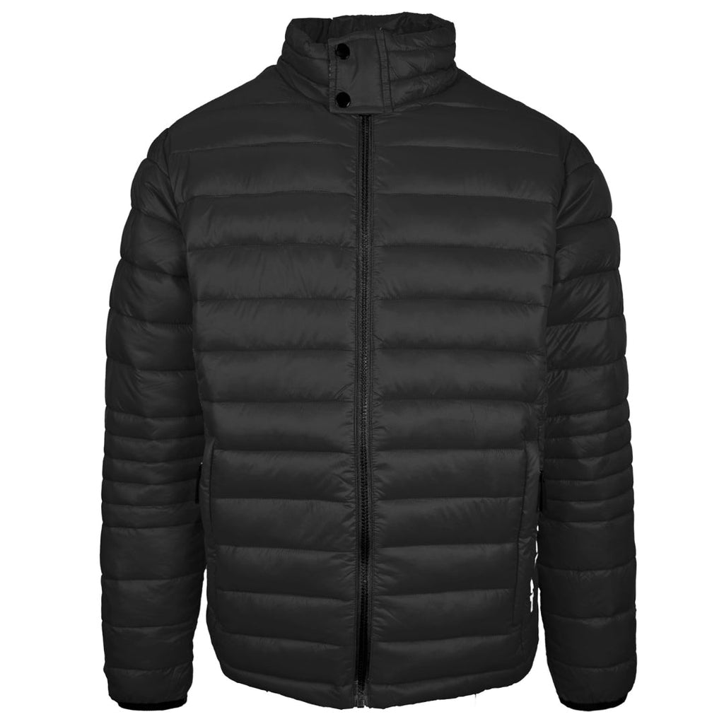 Plein Sport Plain Padded Black Jacket - Style Centre Wholesale