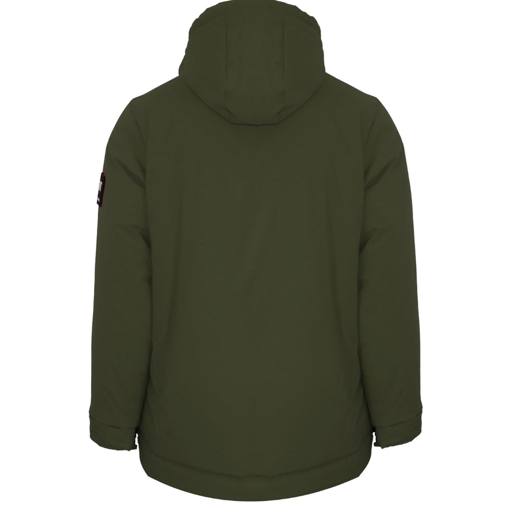 Plein Sport Padded Small Circular Logo Branded Green Jacket - Style Centre Wholesale