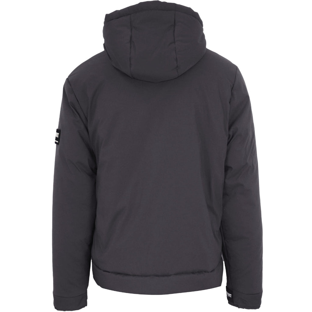 Plein Sport Padded Large Branded Logo Grey Jacket - Style Centre Wholesale